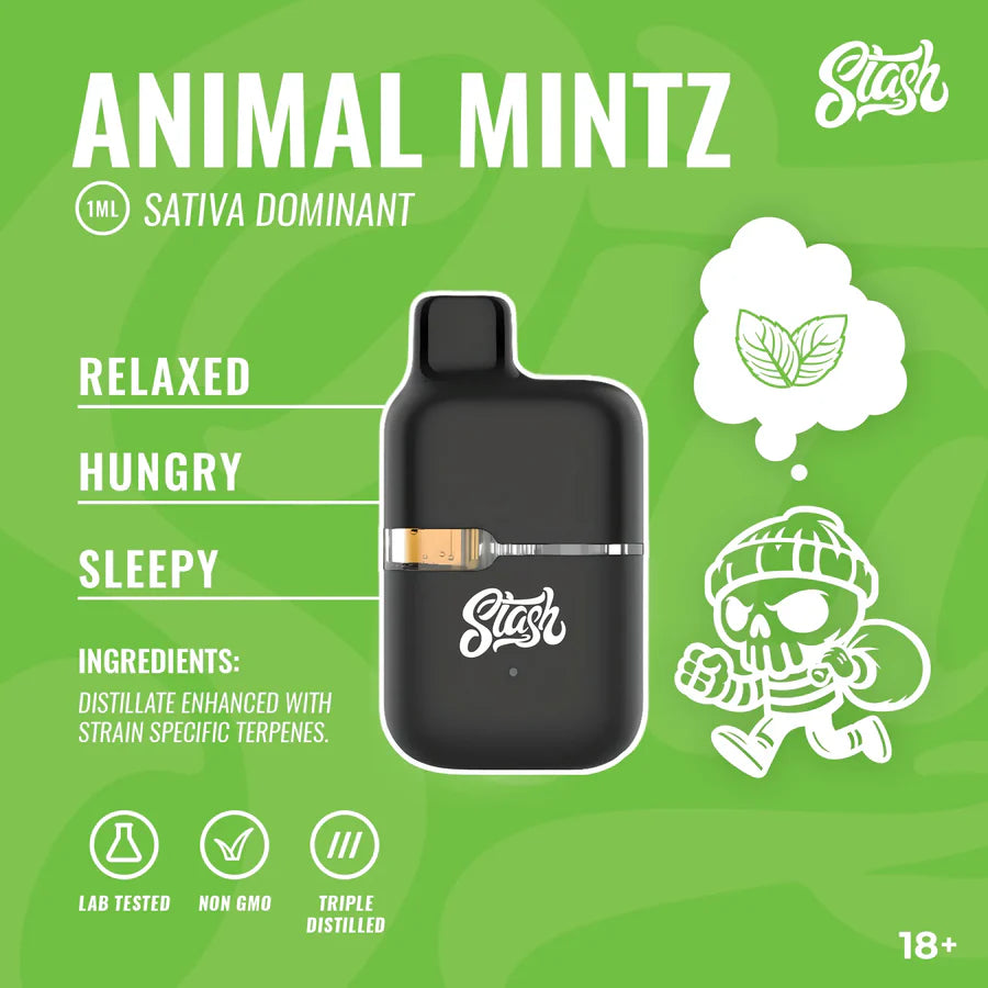 STASH - Animal Mintz - 1ml Disposable
